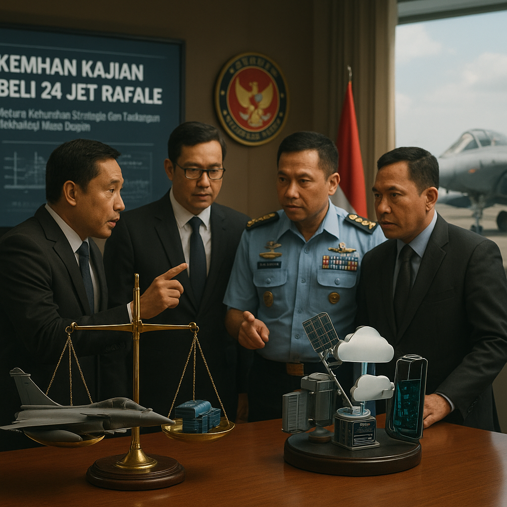 Kemhan Kajian Beli 24 Jet Rafale: Antara Kebutuhan Strategis dan Tantangan Teknologi Masa Depan