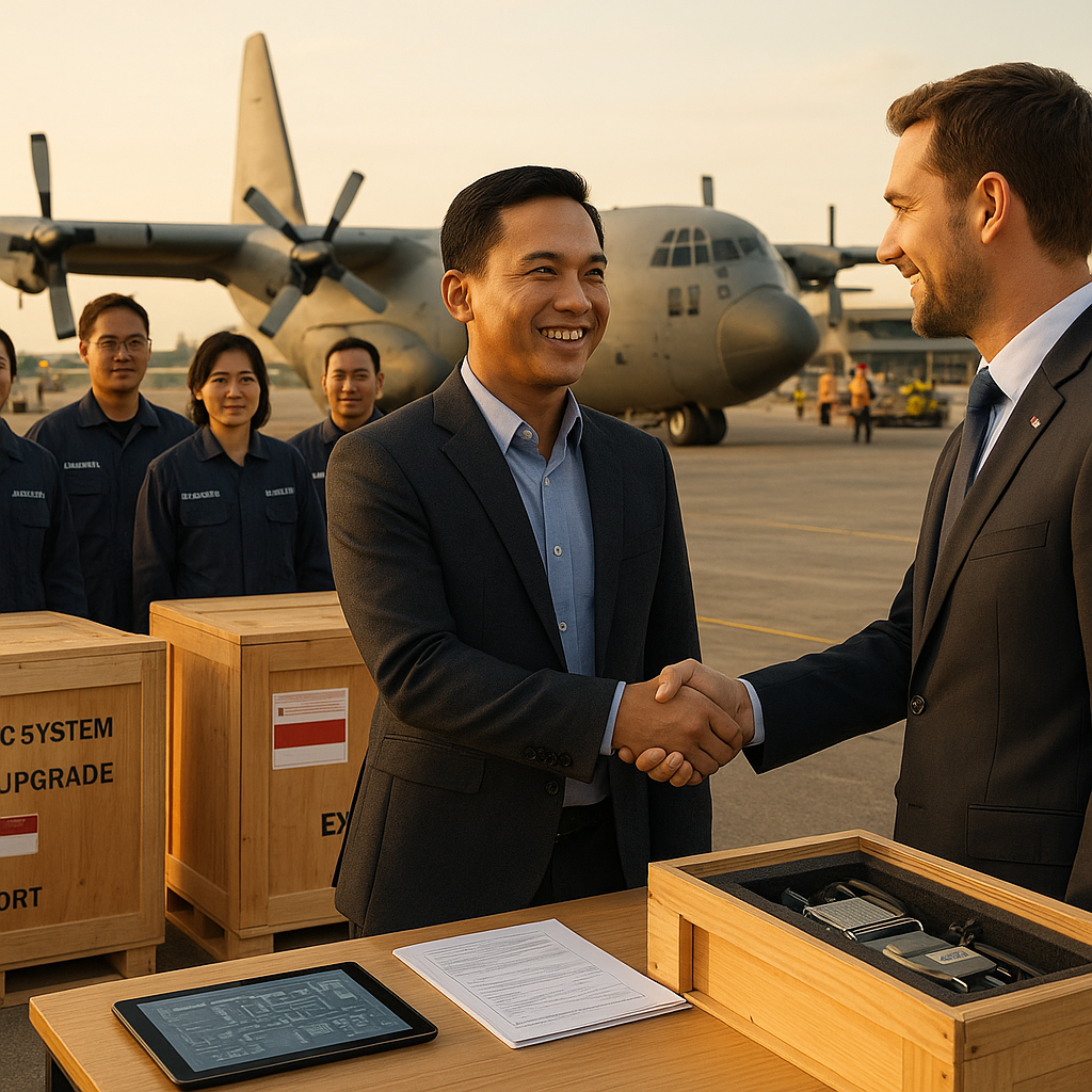 Infoglobal Indonesia Ekspor Perangkat Avionik C-130 Hercules ke Pasar Global, Bukti Daya Saing Teknologi Dirgantara