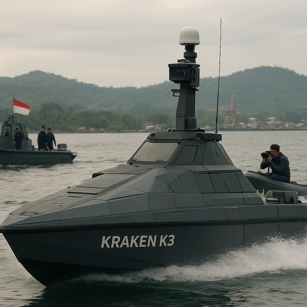 USV Kraken K3: Solusi Rheinmetall untuk Perang Masa Depan