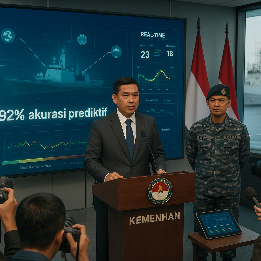 Kemenhan Luncurkan Platform Digital untuk Optimisasi Maintenance Cycle Alutsista Kapal Perang