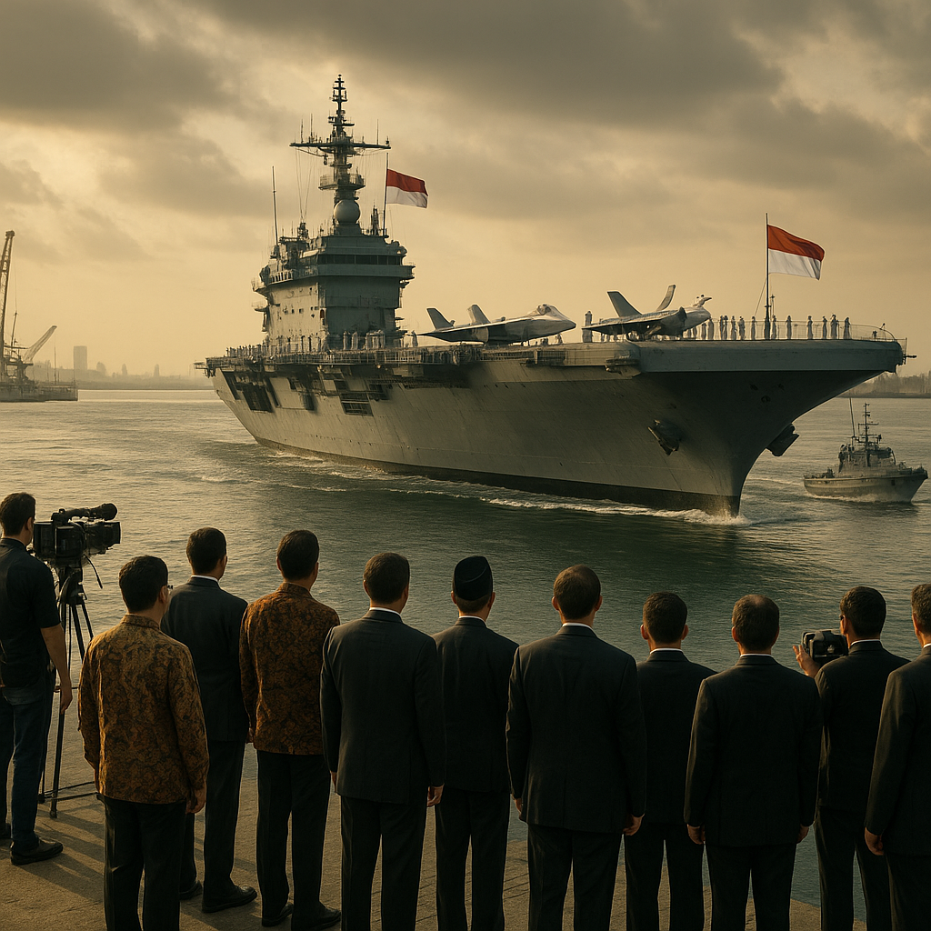 Kapal Induk Pertama Indonesia Segera Tiba, Nama Gajah Mada dan Soedirman Diusulkan
