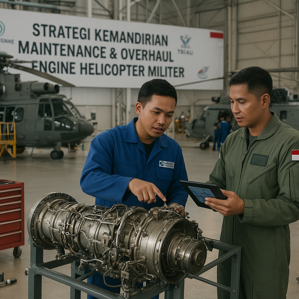 Strategi Kemandirian dalam Maintenance dan Overhaul Engine Helicopter Militer