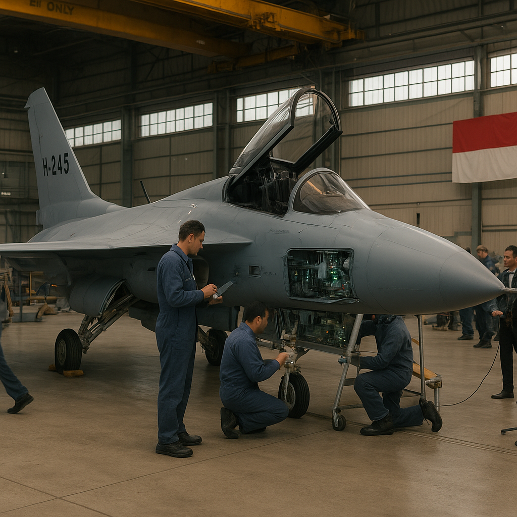 PTDI Mulai Assembly Final Pesawat Tempur N-245 Fighter Derivative dengan Fitur AI-Powered EW Suite