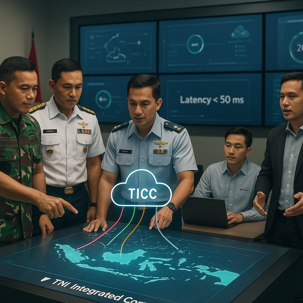 Pengembangan Sistem Integrasi Command & Control TNI dengan Platform Cloud-Based oleh PT Telkom