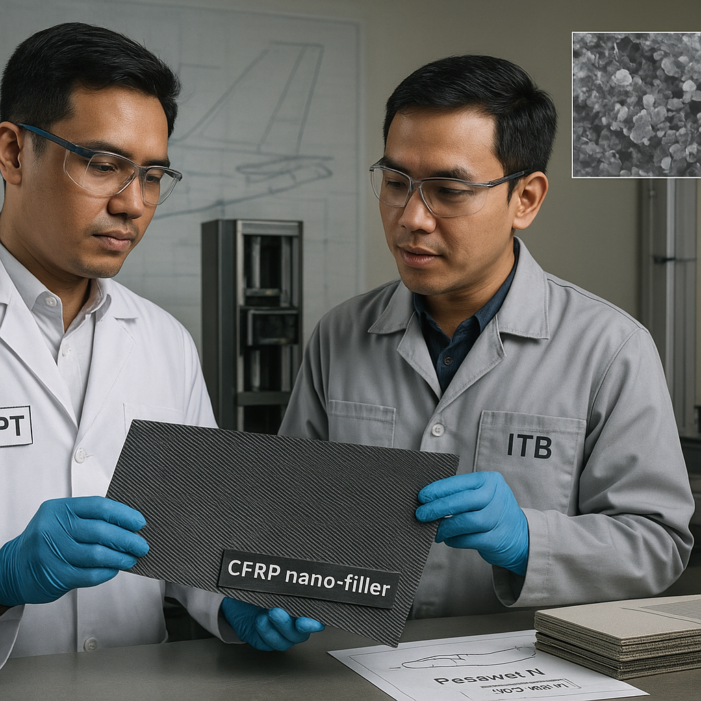 Riset Material Komposite untuk Struktur Pesawat oleh BPPT dan ITB untuk Reduksi Weight Alutsista