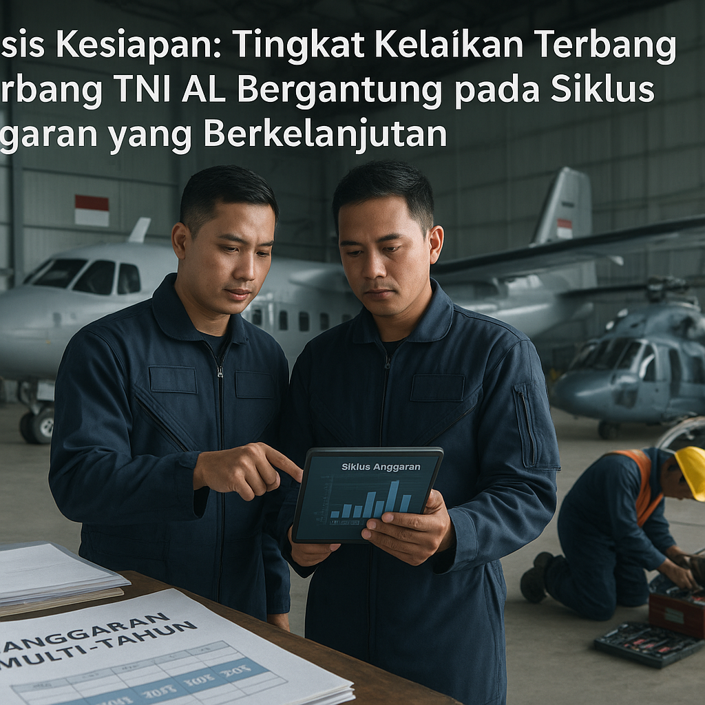 Analisis Kesiapan: Tingkat Kelaikan Terbang Penerbang TNI AL Bergantung pada Siklus Anggaran yang Berkelanjutan