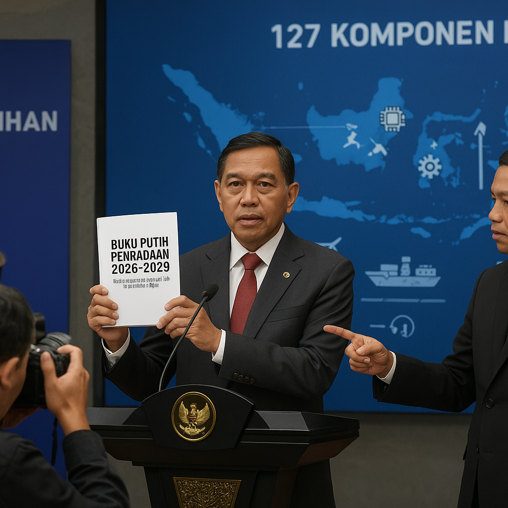 Kemenhan Rilis Buku Putih Pengadaan 2026-2029, Fokus pada Penguatan Supply Chain Lokal untuk Komponen Kritis