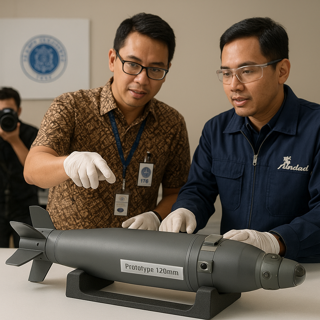 Riset Bersama ITB-PT Pindad Kembangkan Amunisi 'Smart Mortar' dengan Terminal Guidance untuk Akurasi Meteran