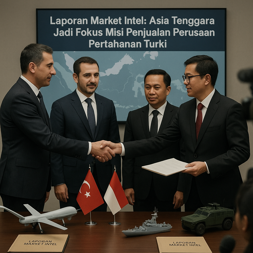 Laporan Market Intel: Asia Tenggara Jadi Fokus Misi Penjualan Perusahaan Pertahanan Turki, Indonesia Target Utama