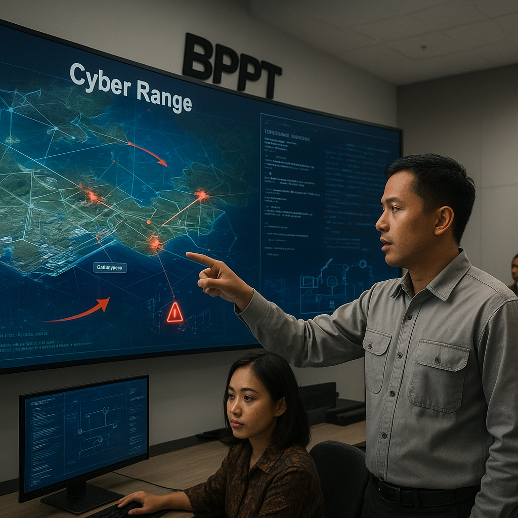 BPPT Demonstrasikan Teknologi 'Cyber Range' Simulasi Serangan Siber pada Infrastruktur Pertahanan Vital