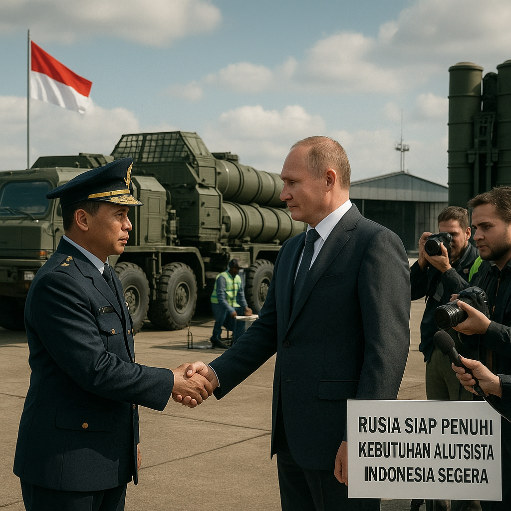 Rusia Siap Penuhi Kebutuhan Alutsista Indonesia Segera