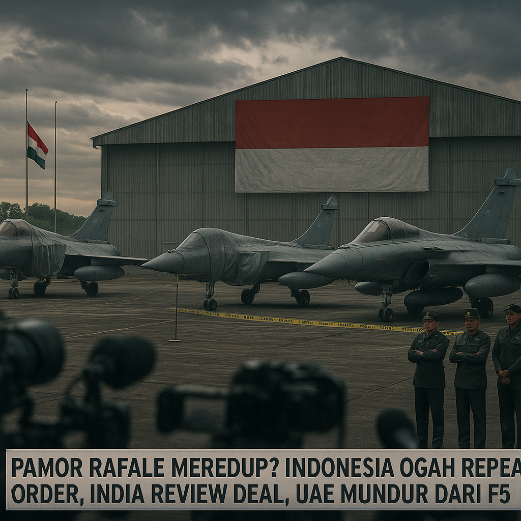 Pamor Rafale Meredup? Indonesia Ogah Repeat Order, India Review Deal, UAE Mundur dari F5