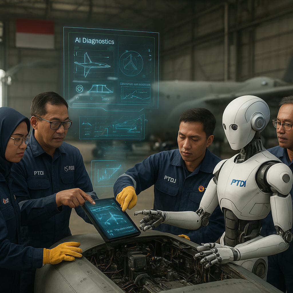PTDI dan BAT Berkolaborasi Mencetak SDM MRO Berbasis AI dan Robotik