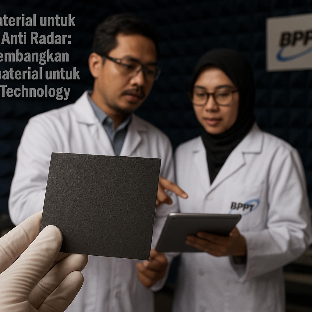 Riset Material untuk Pelapis Anti Radar: BPPT Kembangkan Meta-material untuk Stealth Technology
