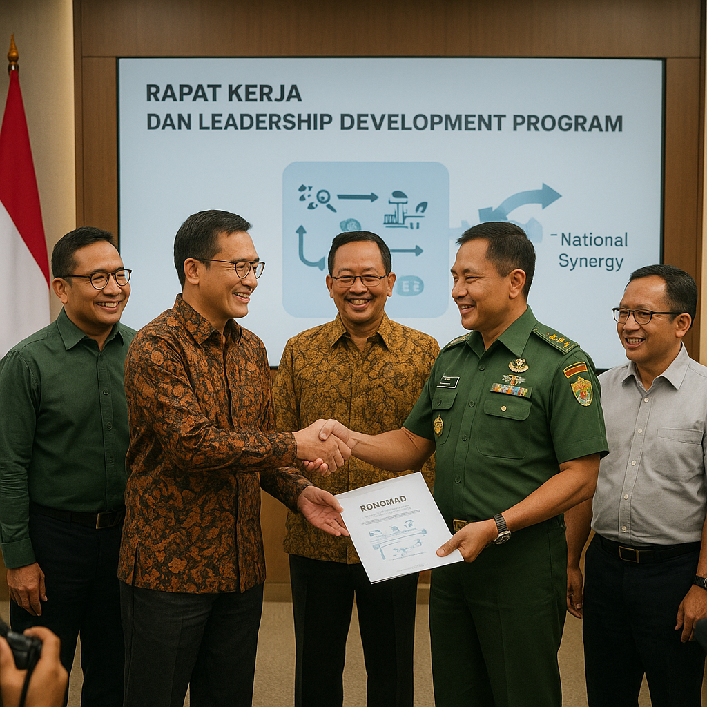 Rapat Kerja dan Leadership Program PT Pindad Perkuat Sinergi Industri Pertahanan Nasional