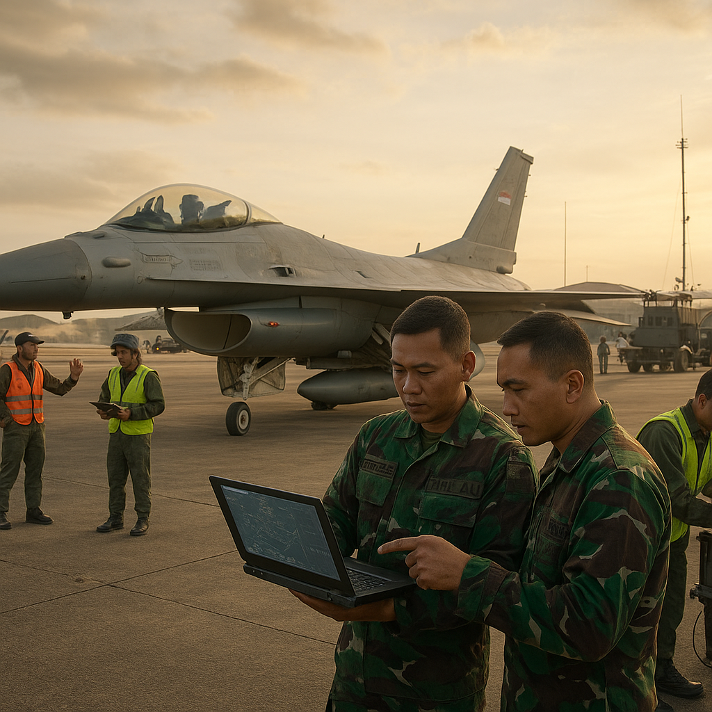 F-16 TNI AU Tuntaskan Misi OULL, Latopslagab 2026 Uji Kesiapan Tempur Gabungan TNI