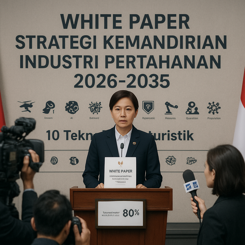 Kemhan Rilis White Paper: Strategi Kemandirian Industri Pertahanan 2026-2035