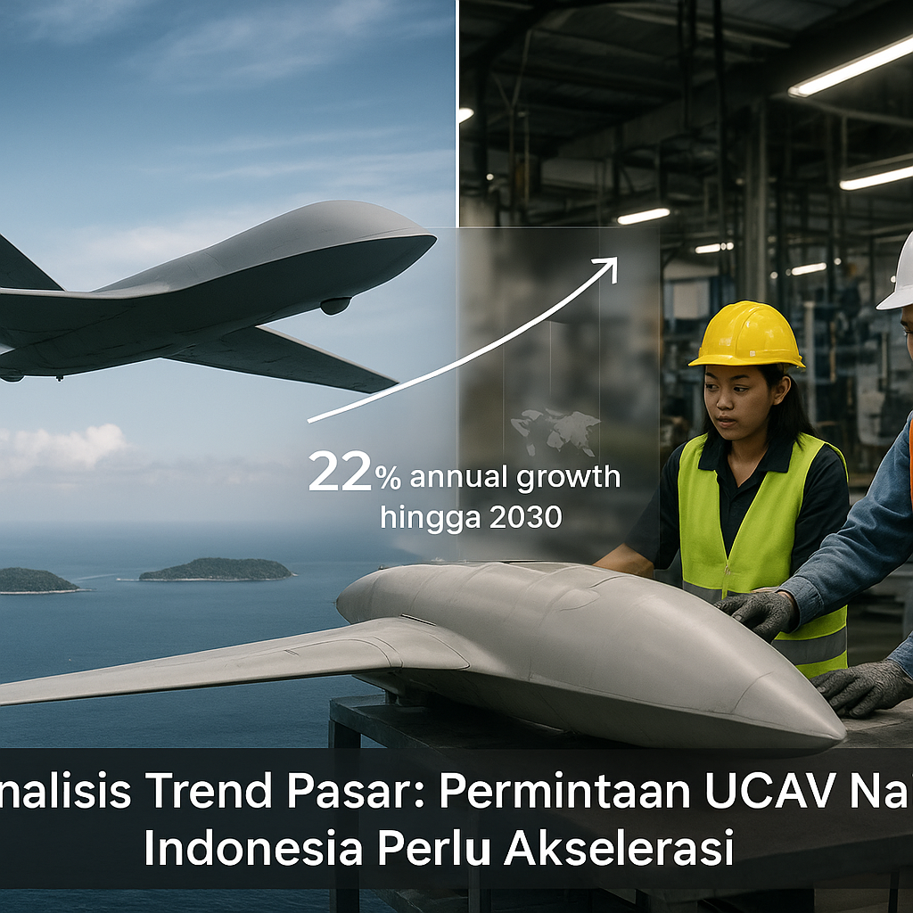Analisis Trend Pasar: Permintaan UAV Combat Global Meningkat, Indonesia Perlu Akselerasi Produksi