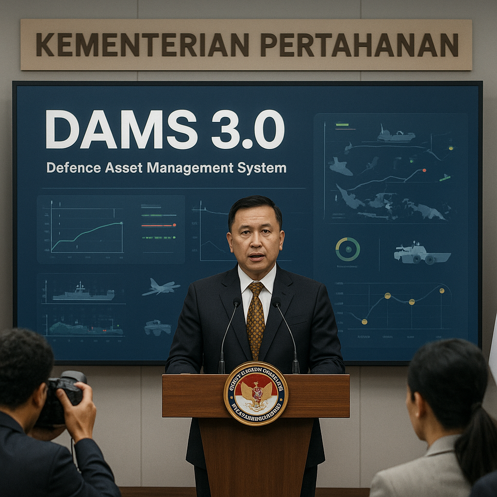 Kementerian Pertahanan Luncurkan Platform Digital untuk Optimalisasi Pemeliharaan Alutsista