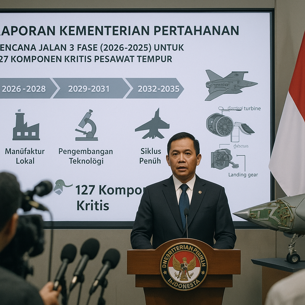 Laporan Kementerian Pertahanan: Analisis Strategi Kemandirian Komponen Kritis Pesawat Tempur