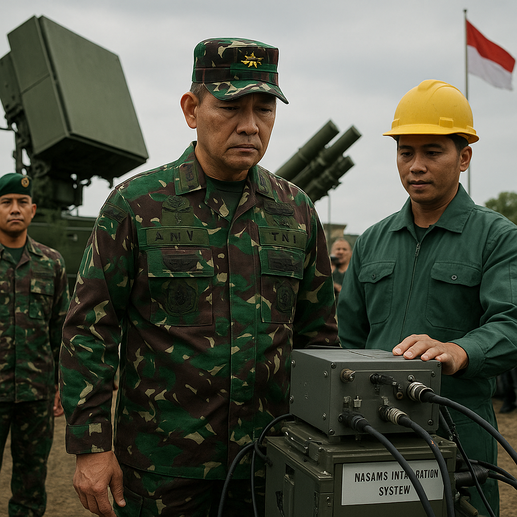 Panglima TNI Tinjau Integrasi Sistem Komando Rudal NASAMS dan R-HAN di Pulo Cincin