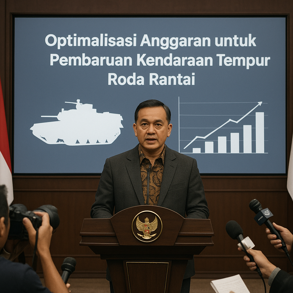 Lembaga Ketahanan Nasional Rilis Kajian: Optimalisasi Anggaran untuk Pembaruan Kendaraan Tempur Roda Rantai