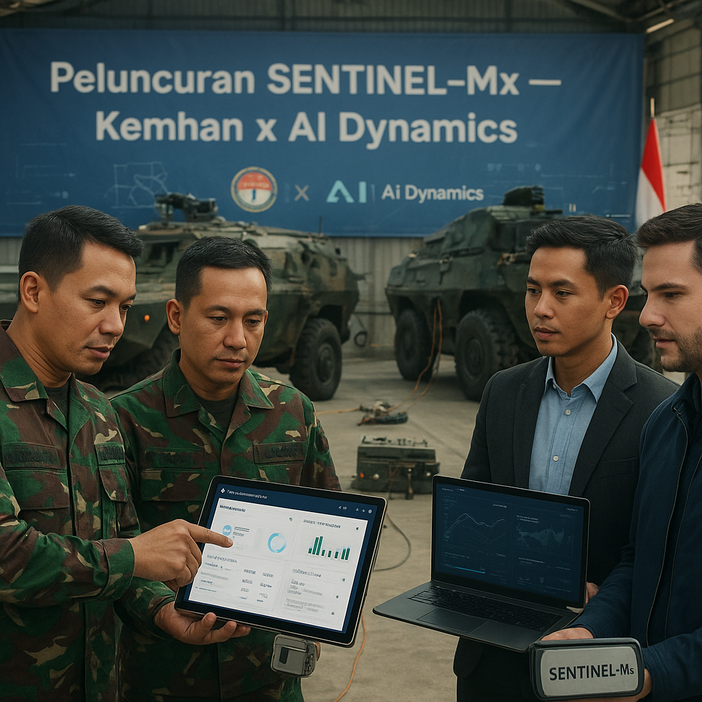 Kemhan Gandeng Startup AI Rancang Platform Prediktif untuk Perawatan Alutsista (Predictive Maintenance AI)