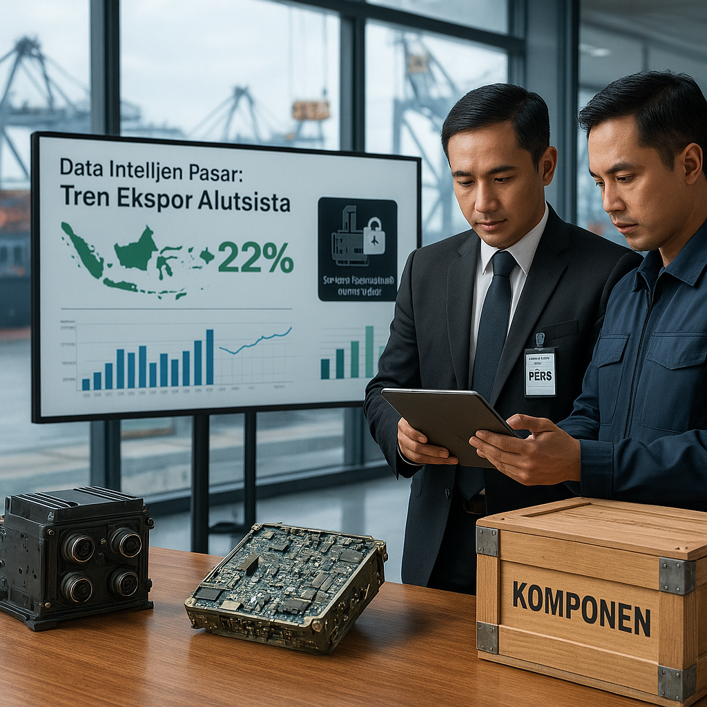 Data Intelijen Pasar: Tren Ekspor Alutsista Asia Tenggara Meningkat 22%, Indonesia Fokus pada Komponen dan Sistem Khusus