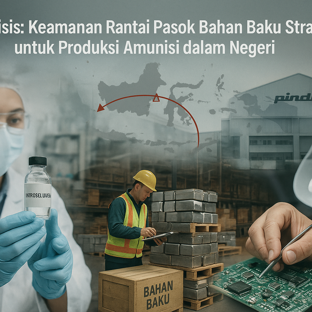 Analisis: Keamanan Rantai Pasok Bahan Baku Strategis untuk Produksi Amunisi dalam Negeri