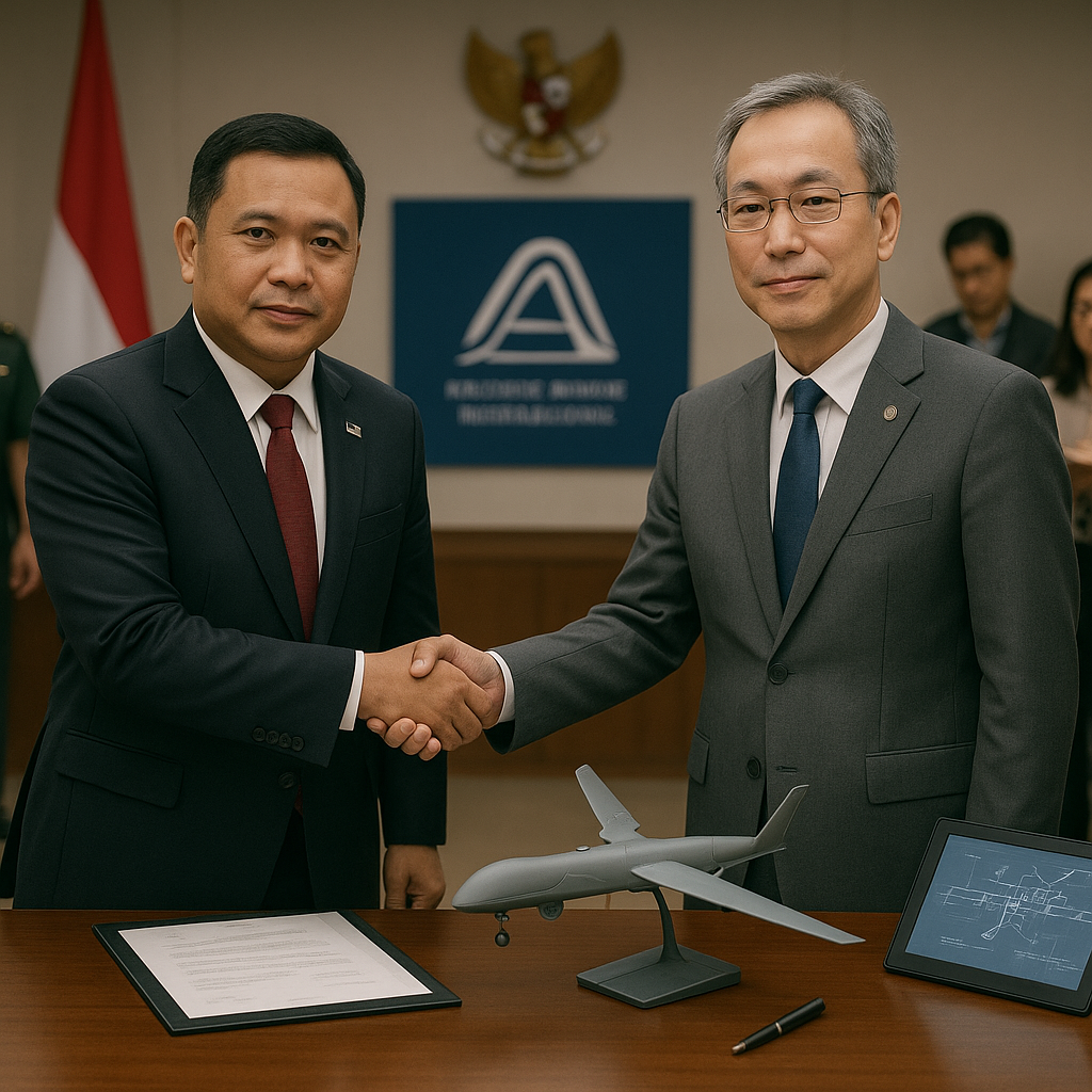 Wamenhan Donny Ermawan Berkolaborasi dengan Aerospace Long-March International untuk Penguatan Sistem Pertahanan
