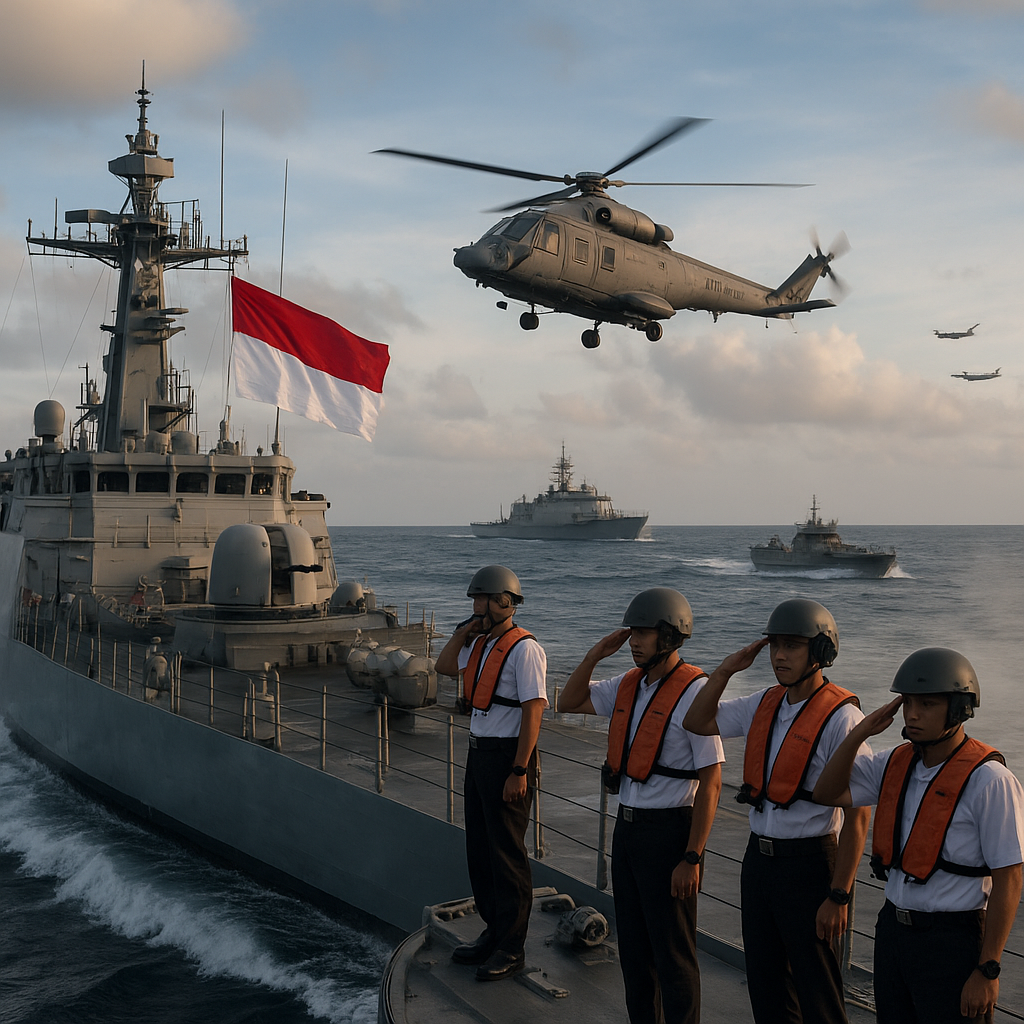 Latihan Gabungan TNI AL 2026 Perkuat Sinergi Udara-Laut dan Kesiapan Pertahanan Maritim