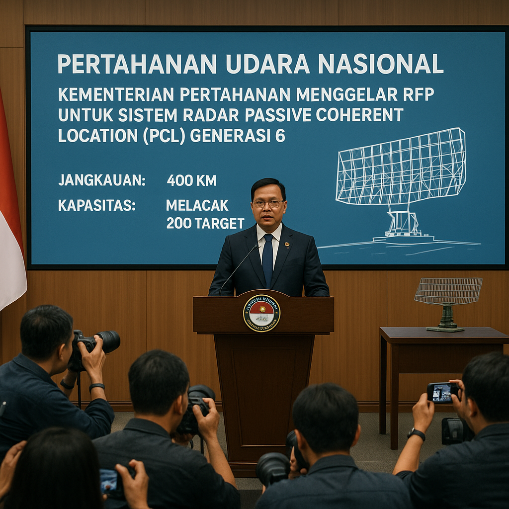 Pertahanan Udara Nasional: Kementerian Pertahanan Menggelar RFP untuk Sistem Radar Passive Coherent Location (PCL) Generasi 6