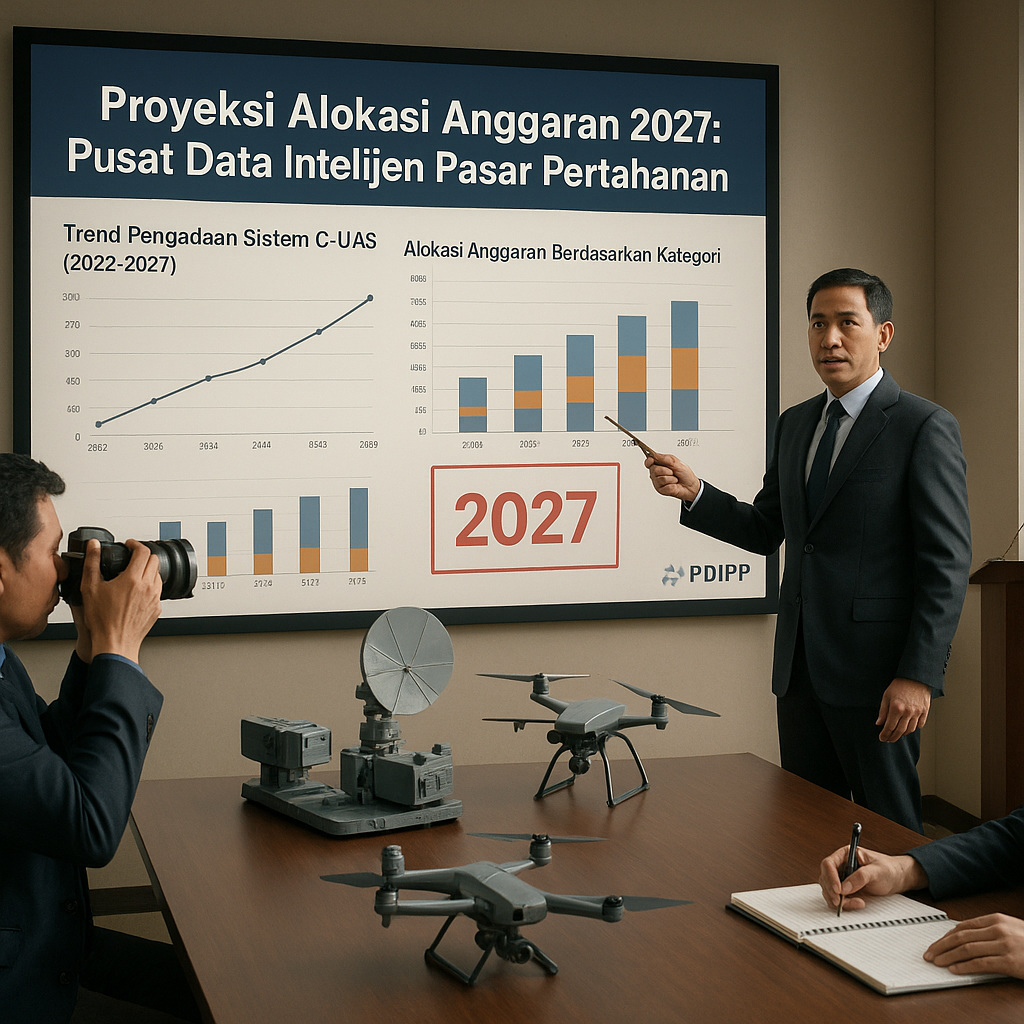 Proyeksi Alokasi Anggaran 2027: Pusat Data Intelijen Pasar Pertahanan Merilis Analisis Trend Pengadaan Sistem Counter-UAS