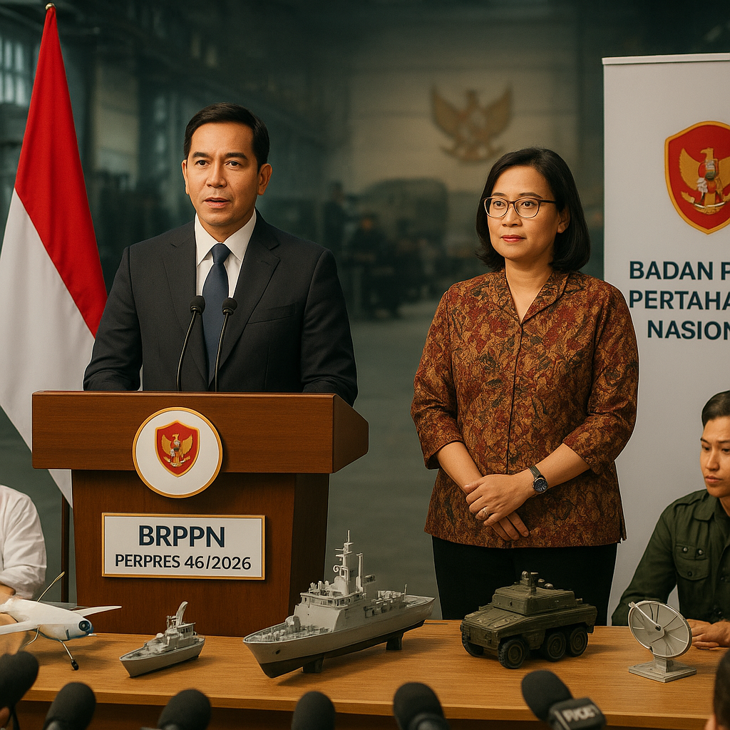 RI Perkuat Strategi Kemandirian dengan Pembentukan Badan Riset Pertahanan Nasional (BRPN)