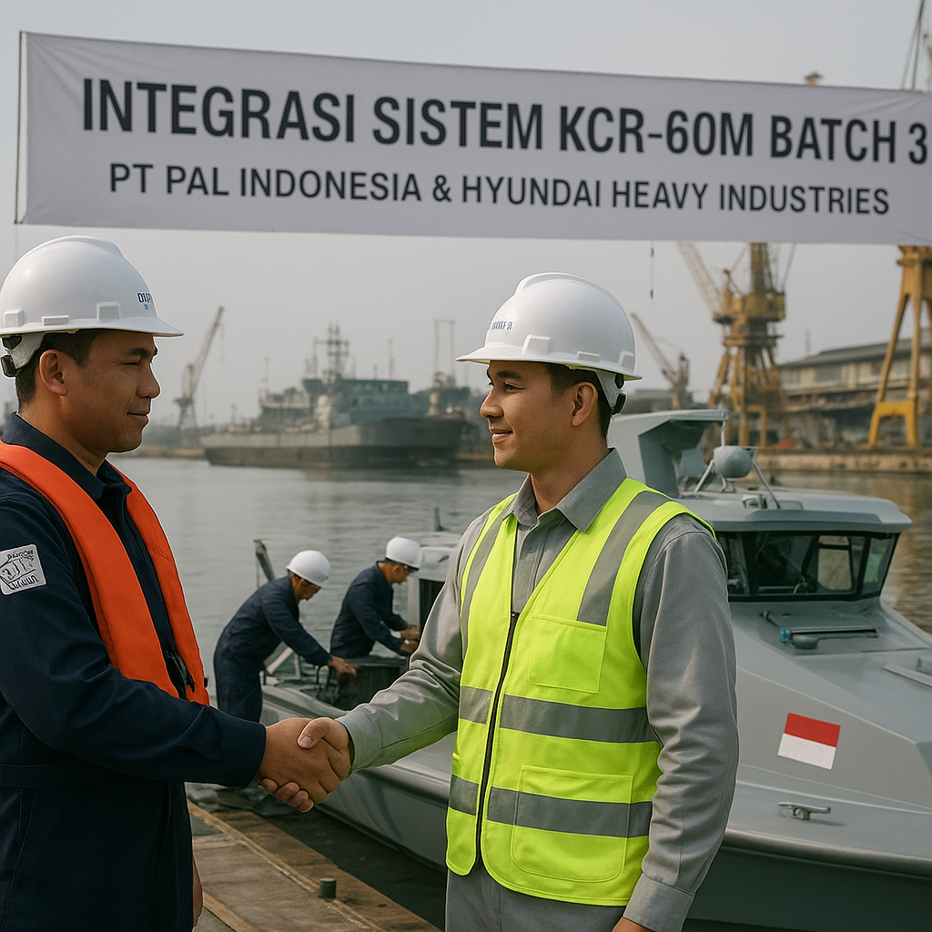 PT PAL dan Hyundai Heavy Industries Finalisasi Integrasi Sistem KCR-60M Batch 3