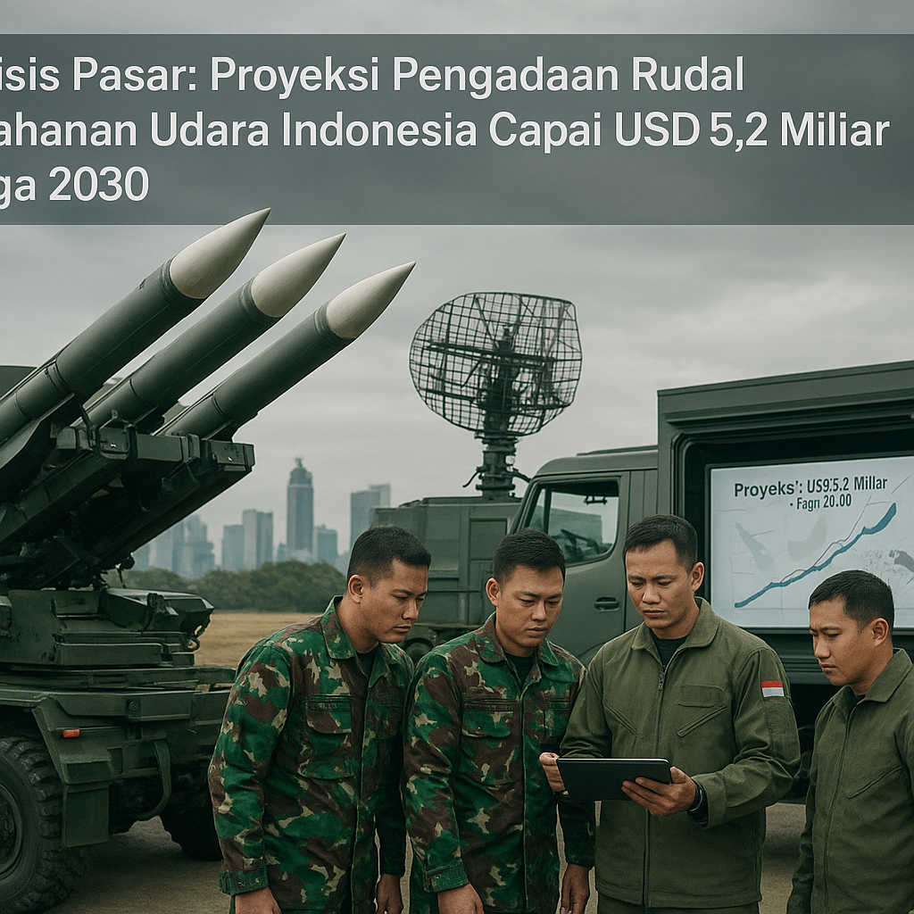 Analisis Pasar: Proyeksi Pengadaan Rudal Pertahanan Udara Indonesia Capai USD 5,2 Miliar hingga 2030