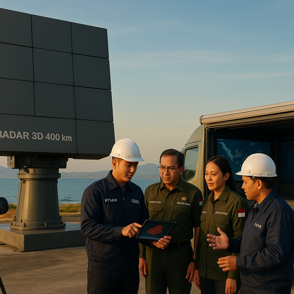 Kemenhan dan PT LEN Kembangkan Radar 3D untuk Pertahanan Udara