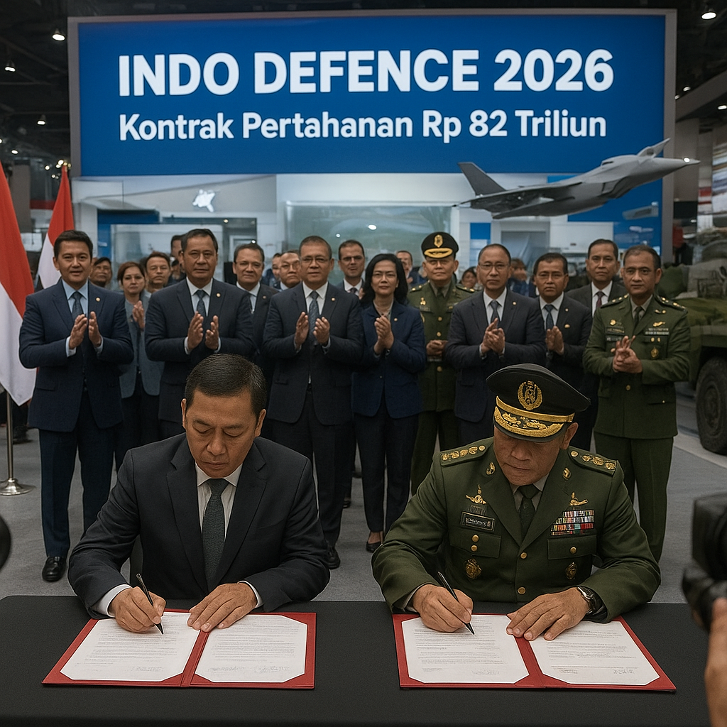Indo Defence 2026 Resmi Digelar, Ratusan Kontrak Pertahanan Diteken