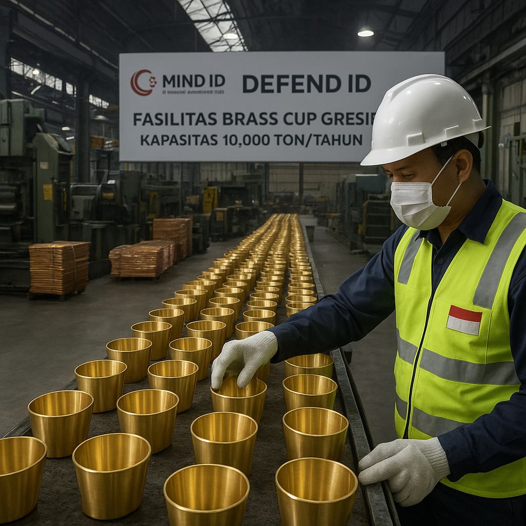 Hilirisasi Tembaga Jadi Kunci Kemandirian Industri Pertahanan RI