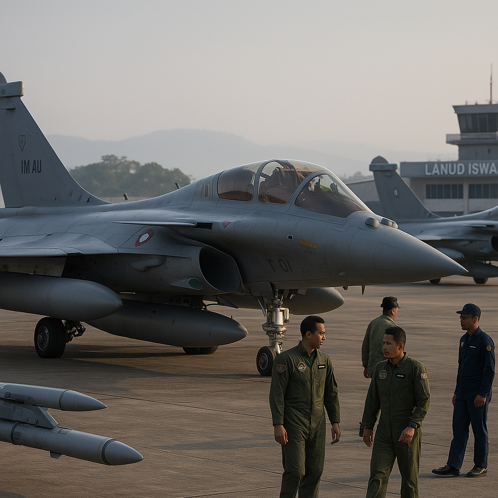 TNI AU Resmi Operasikan 2 Eskadron Rafale F4, Tingkatkan Kesiapan Tempur Udara