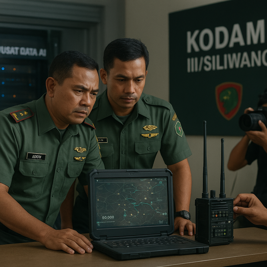 Integrasi Sistem C4ISR TNI Masuki Fase Uji Operasional di Kodam III/Siliwangi