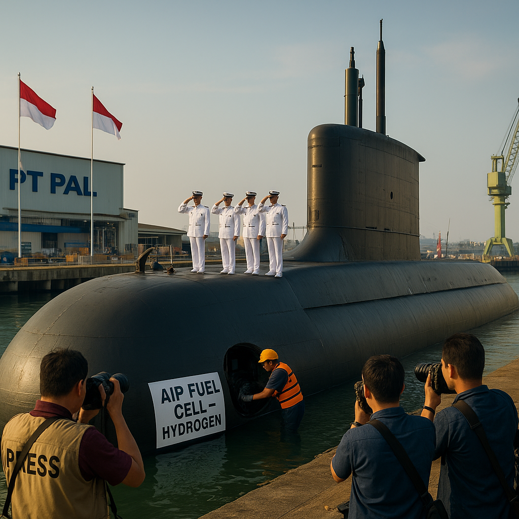PT PAL Selesaikan Kapal Selam DSME 1400 Versi Modifikasi untuk TNI AL