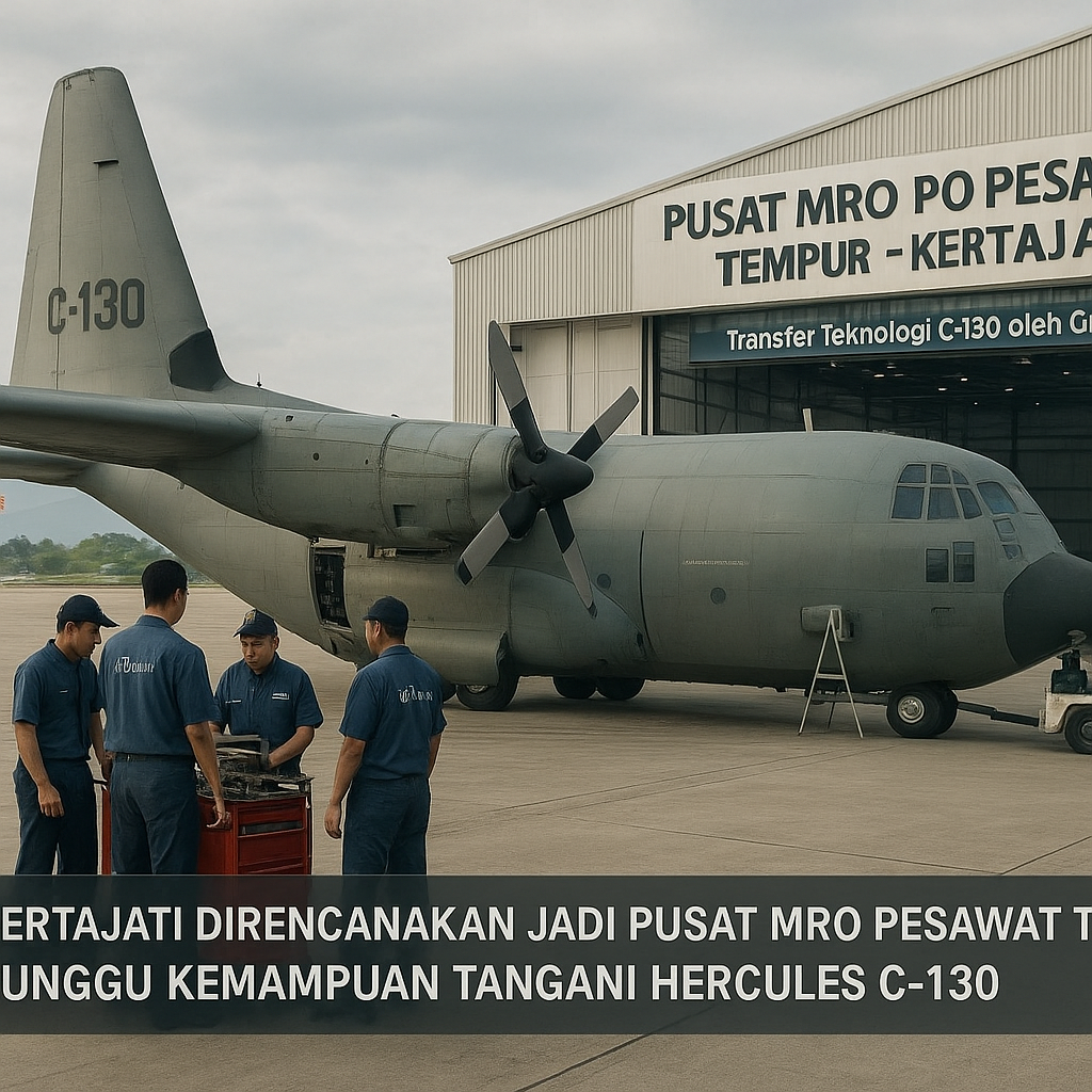 Kertajati Direncanakan Jadi Pusat MRO Pesawat Tempur, Tunggu Kemampuan Tangani Hercules C-130