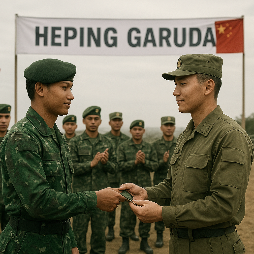 Indonesia-Tiongkok Sepakat Perluas Latihan Bersama hingga Pertukaran Bintara-Tamtama