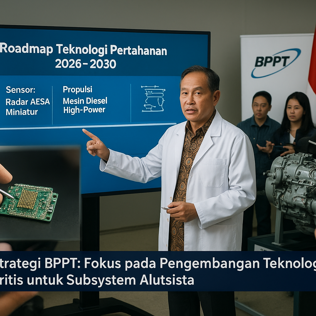 Strategi BPPT: Fokus pada Pengembangan Teknologi Kritis untuk Subsystem Alutsista