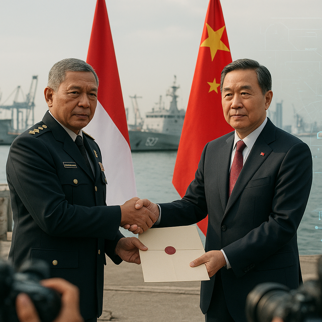 Menhan Indonesia dan China Perdalam Kerja Sama Teknologi Pertahanan dan Keamanan Maritim