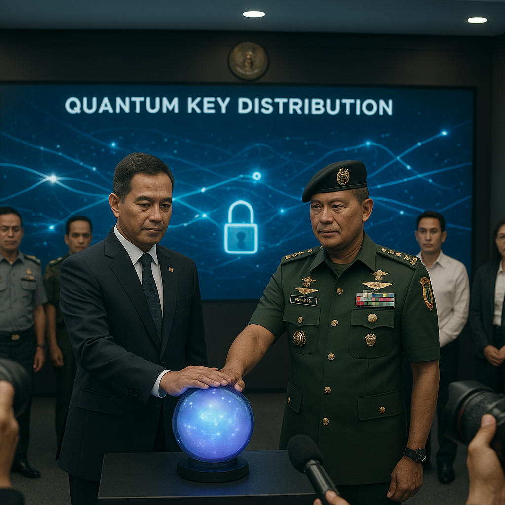 Integrasi Sistem Pertahanan Siber Nasional dengan Protokol Quantum Key Distribution (QKD) Mulai Diterapkan