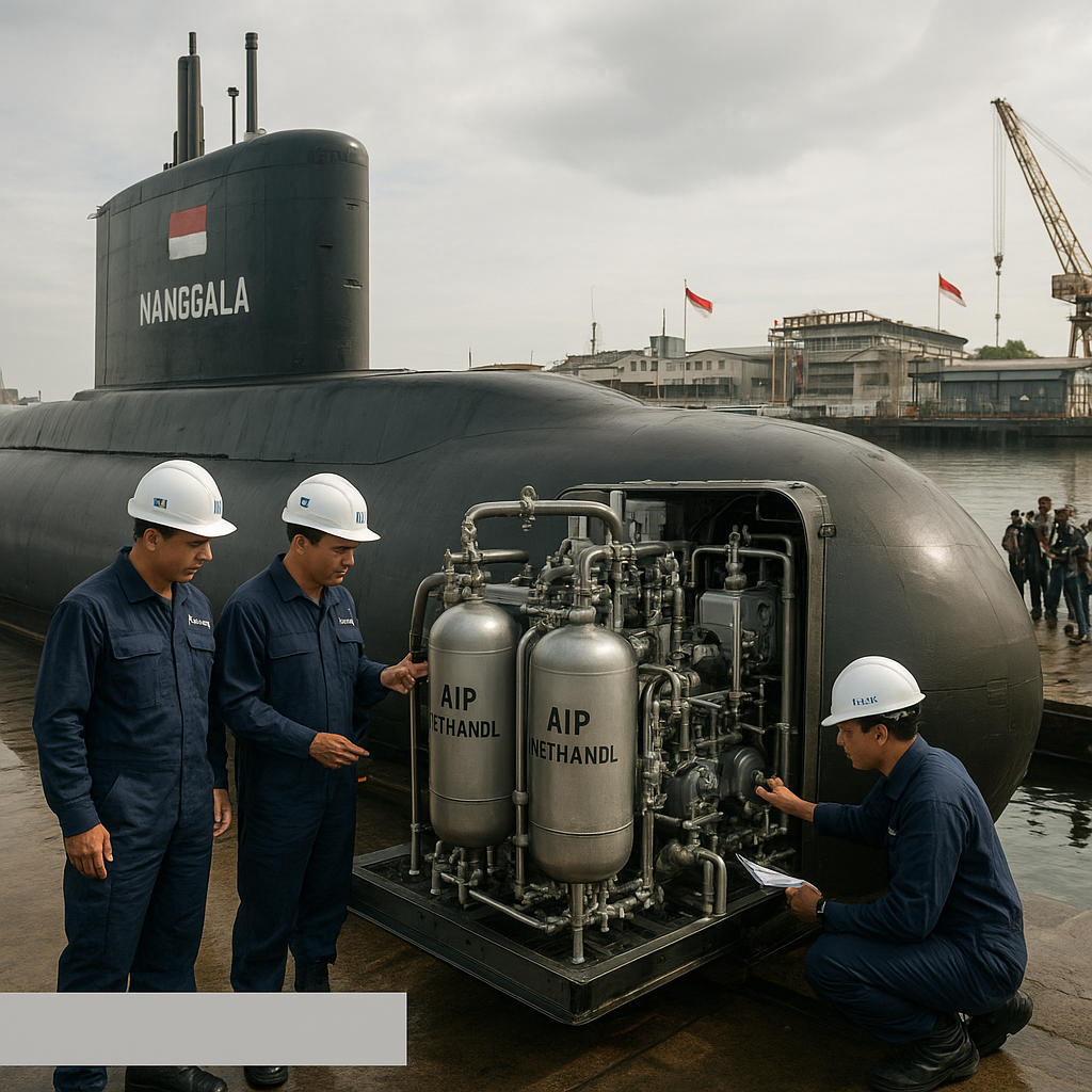 Riset & Inovasi Alutsista: Kapal Selam Mini Nanggala Class Siap Uji Laut Akhir Tahun