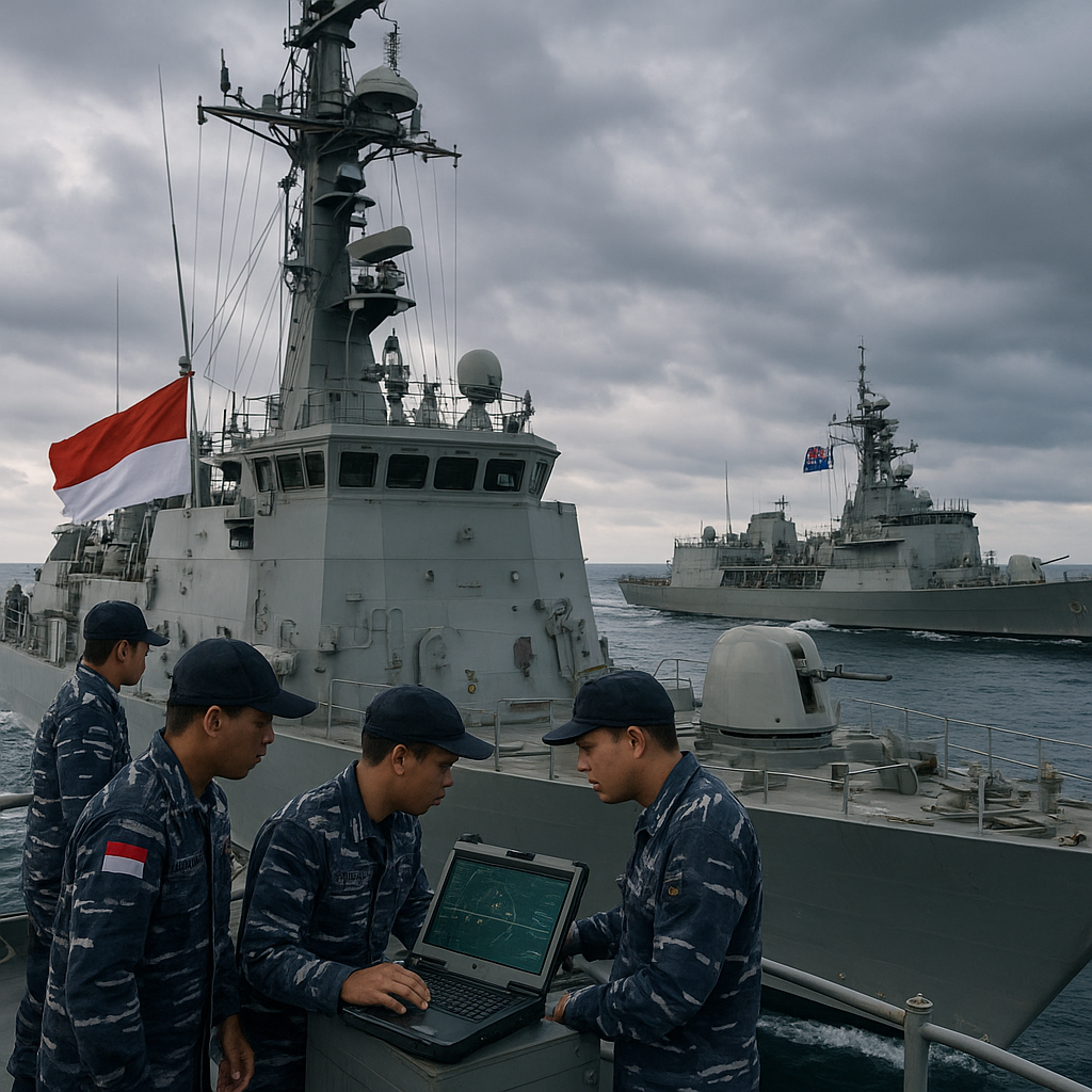 Indonesia dan Australia Gelar Latihan Bersama Integrasi Sistem Radar Maritim