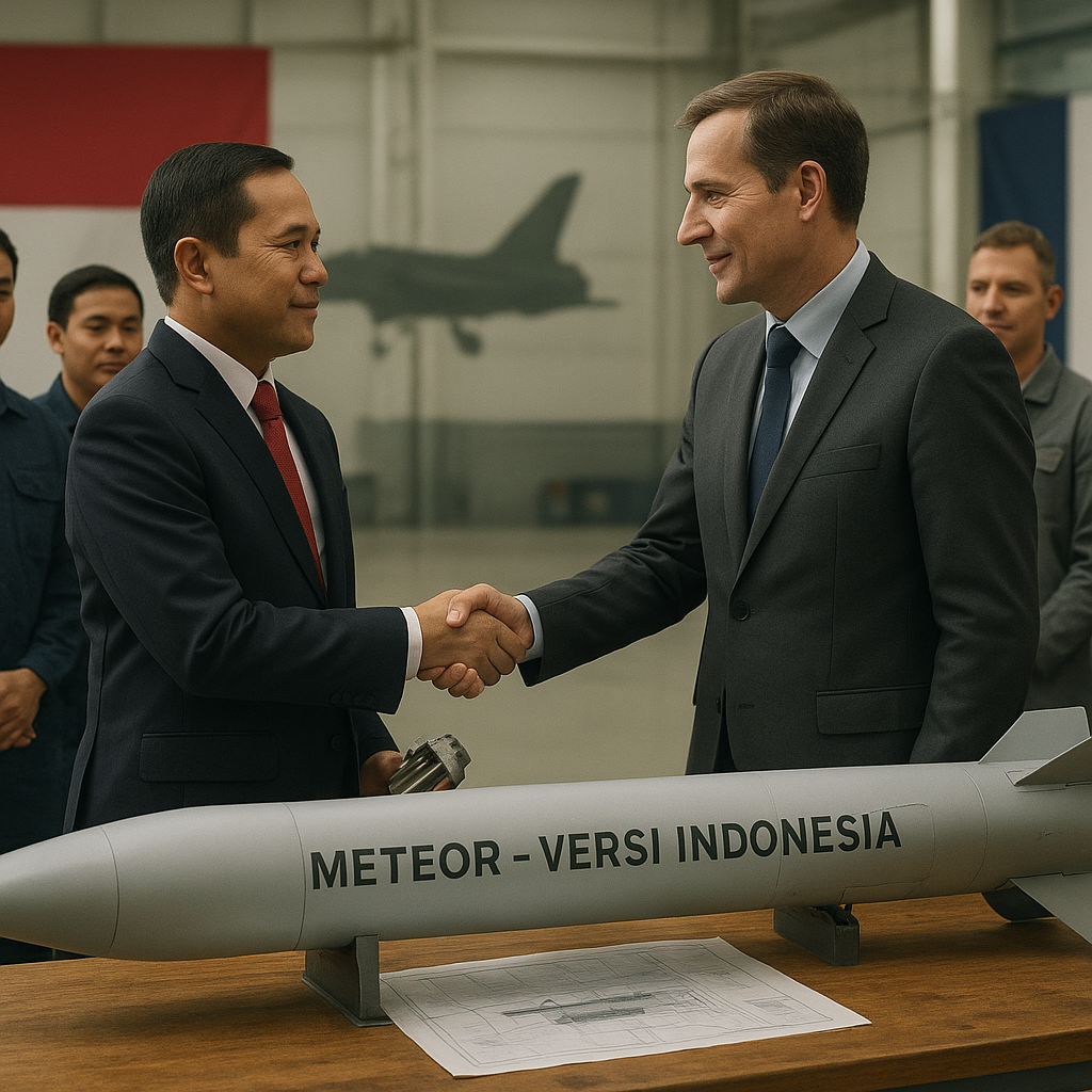 Indonesia dan Prancis Jajaki Kerja sama Produksi Rudal Meteor Versi Indonesia